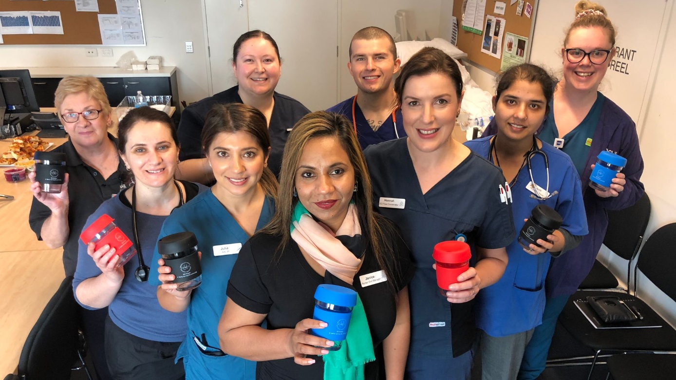 A family caring for our community
