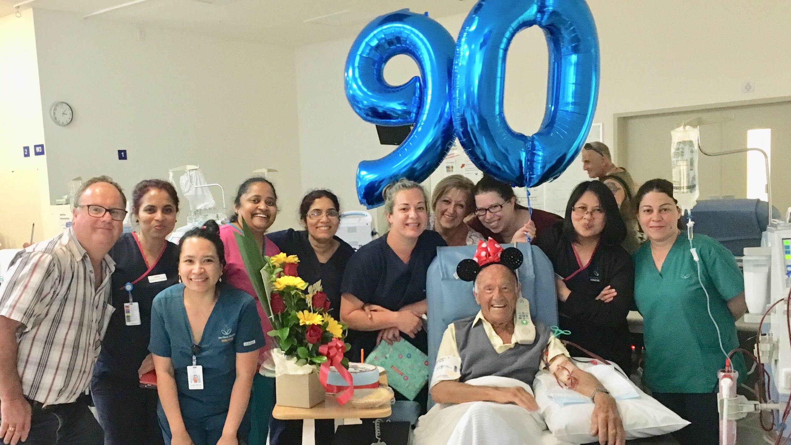 Broadmeadows Oldest Dialysis Patient Turns 90