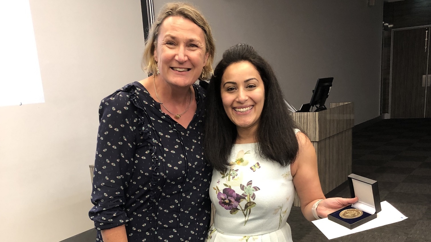 Dr Gina Ibrahim wins Chris Maxwell medal for best registrar
