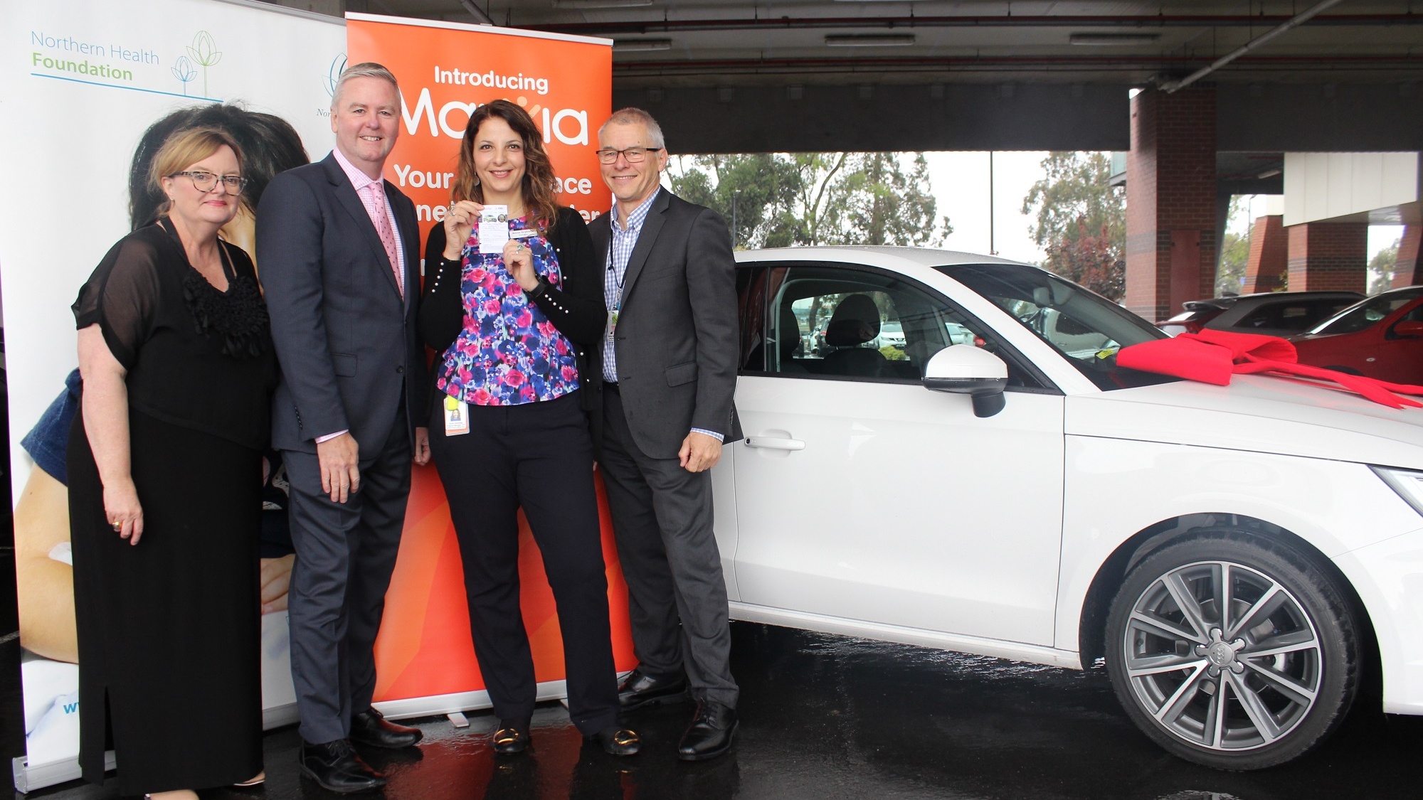 Anne wins the Audi
