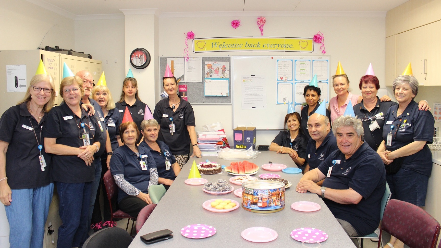 Welcome back volunteers!