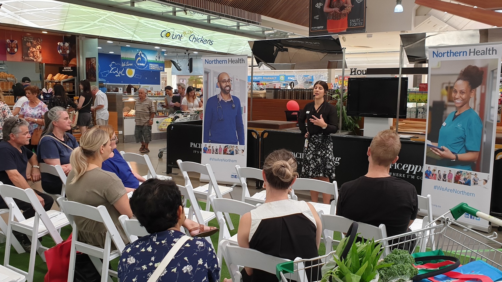 Community Wellbeing: Healthy Eating Q&A at Pacific Epping