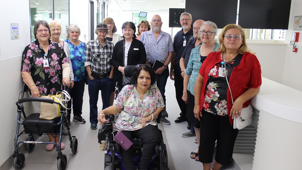 Consumers visit our new Ward 17 (ICU)