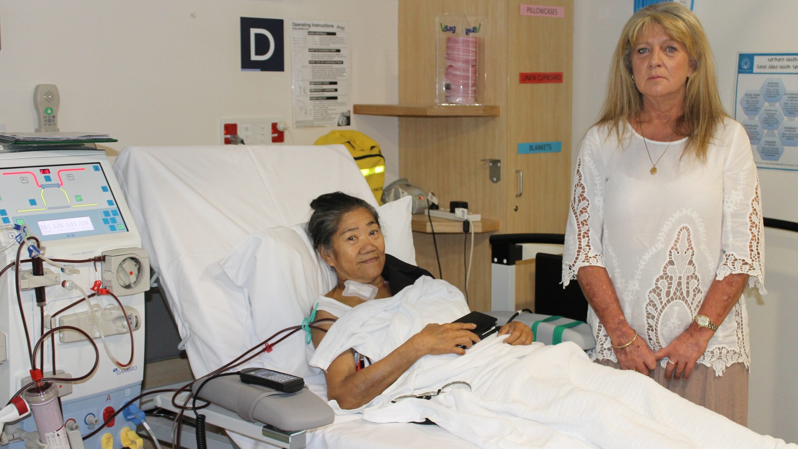 Kim Kennedy: Making a difference to dialysis patients