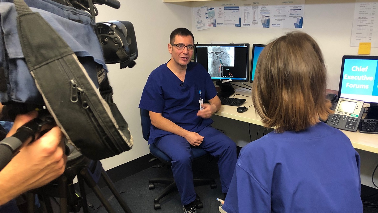 World-first virtual reality technology at Northern Hospital