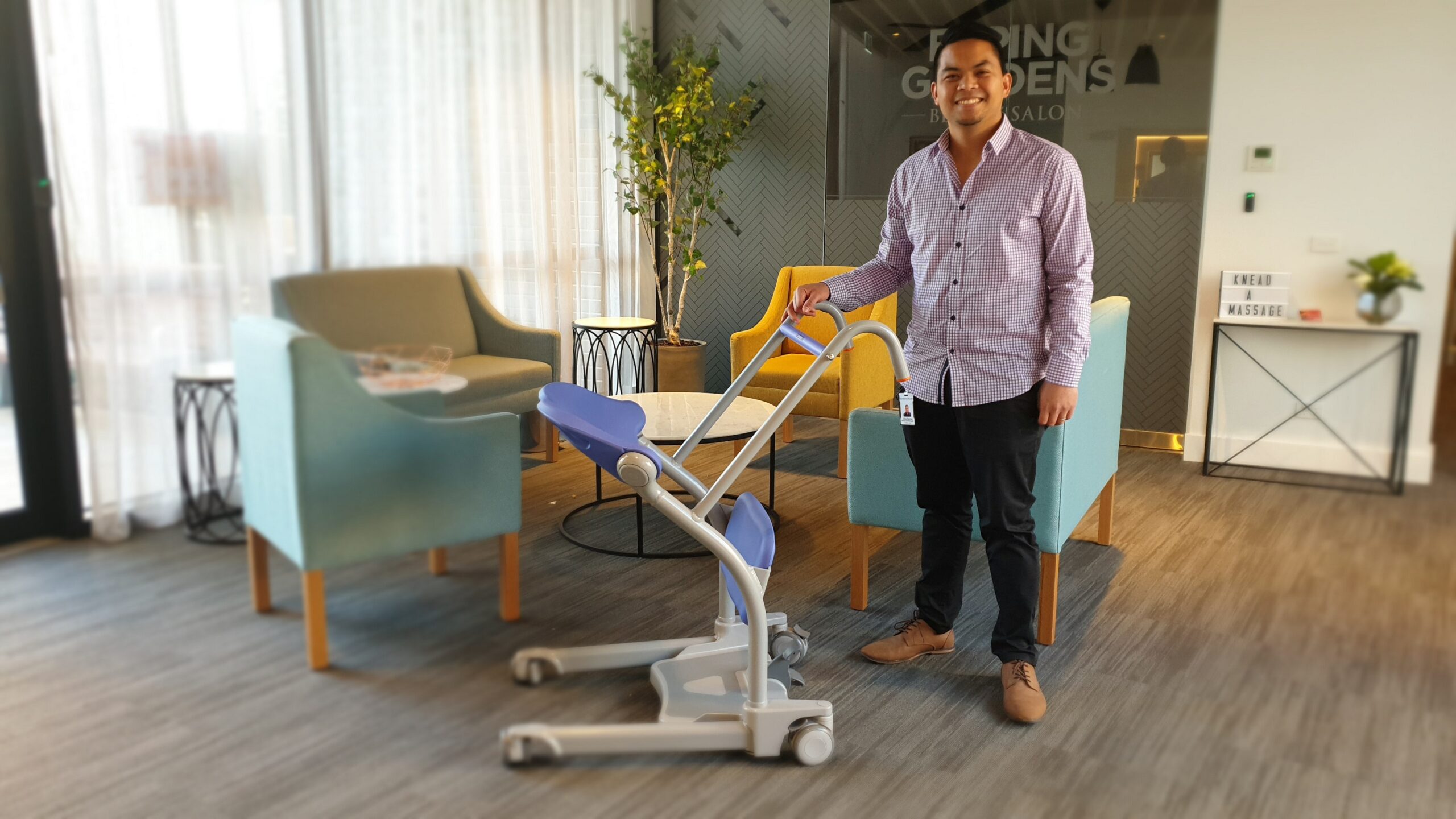 Palliative Care Grant brings new patient lifter
