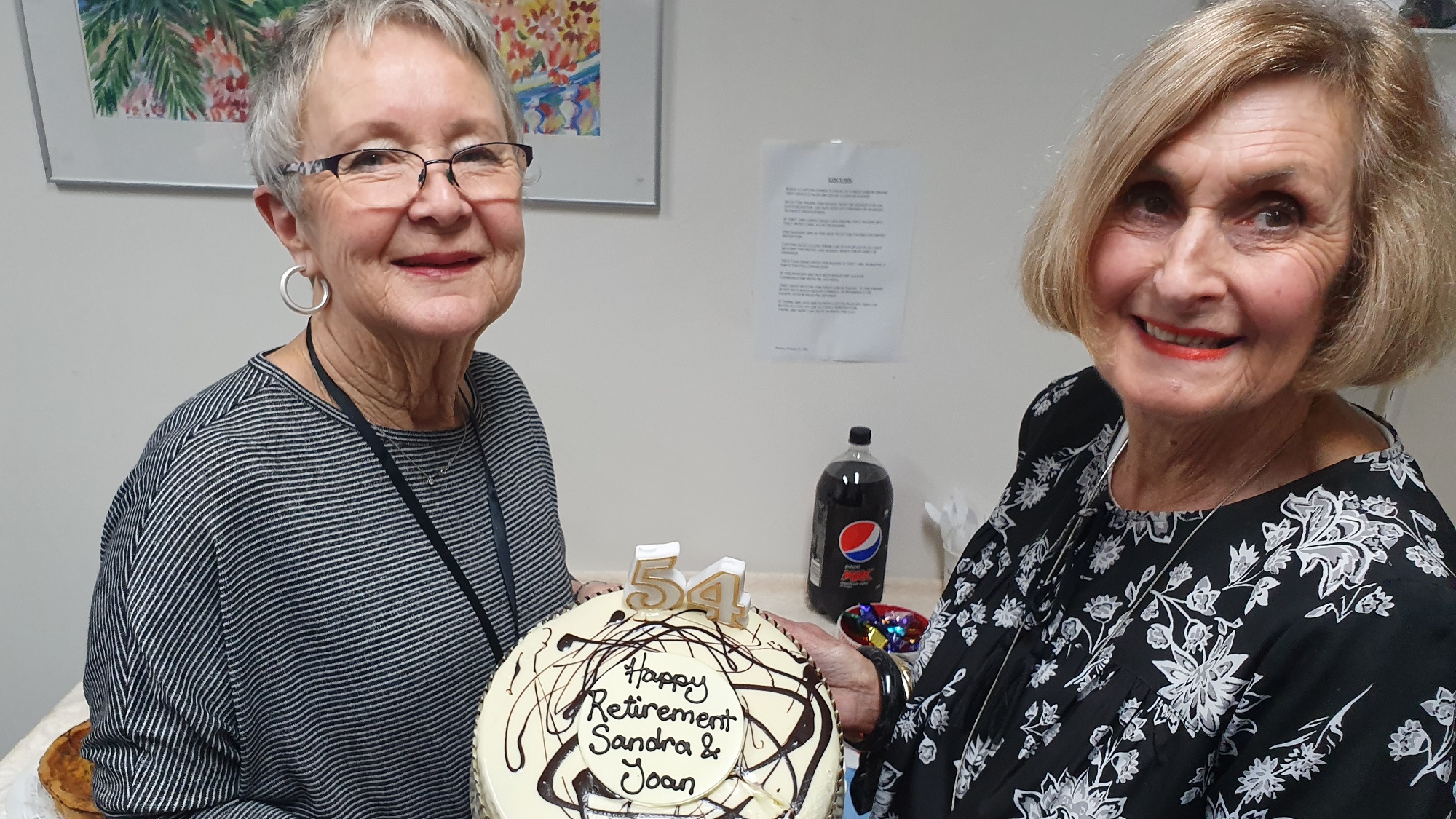 Farewell Sandra Gillatt & Joan Sinclair