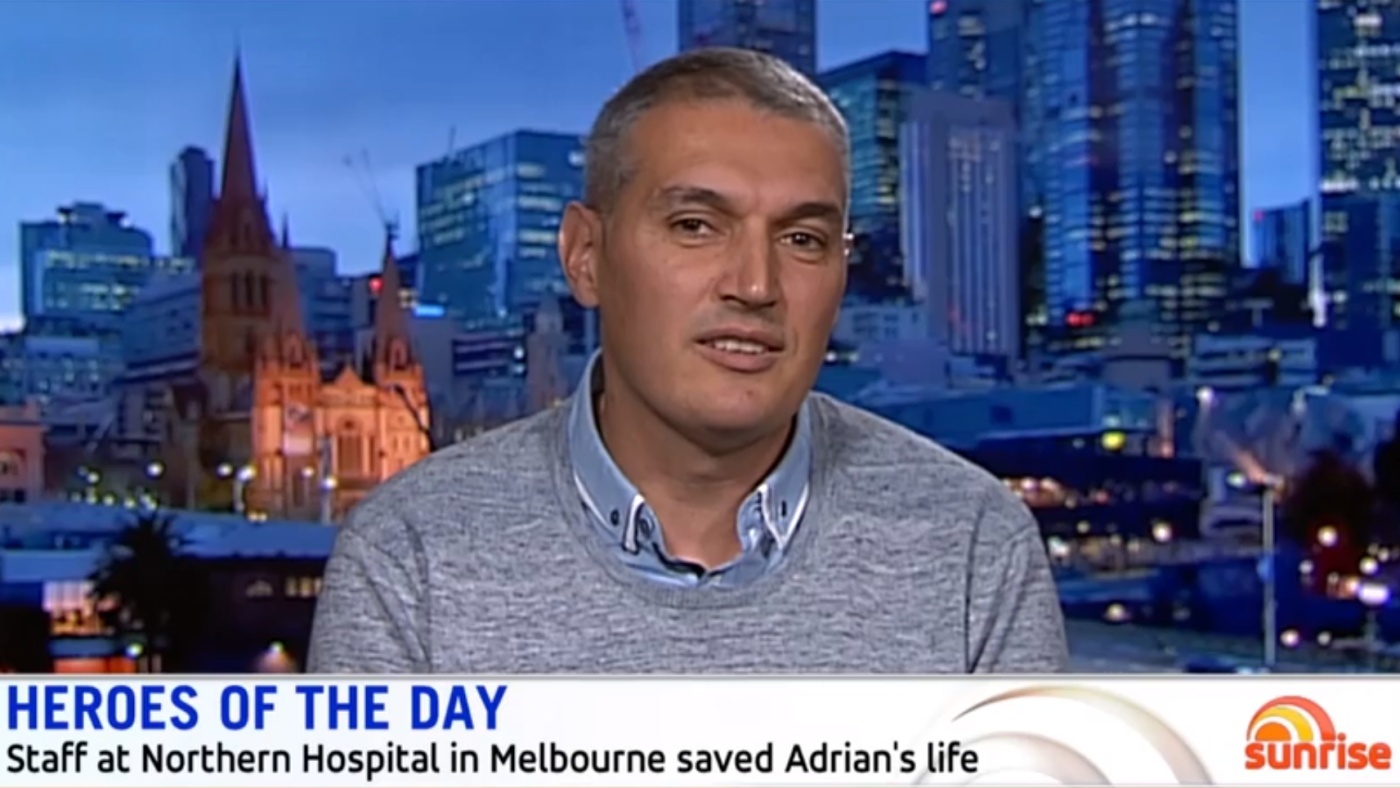 Grateful patient shares his story