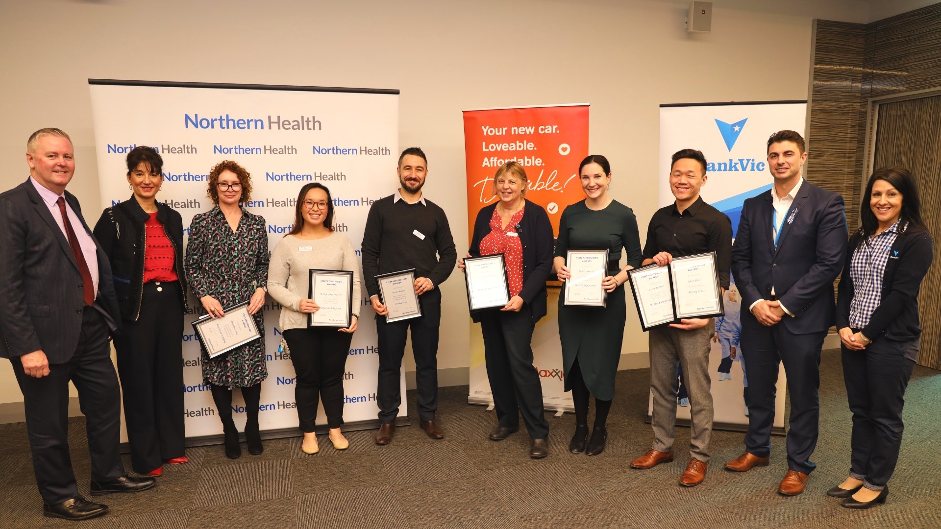 Quarterly Staff Recognition Awards