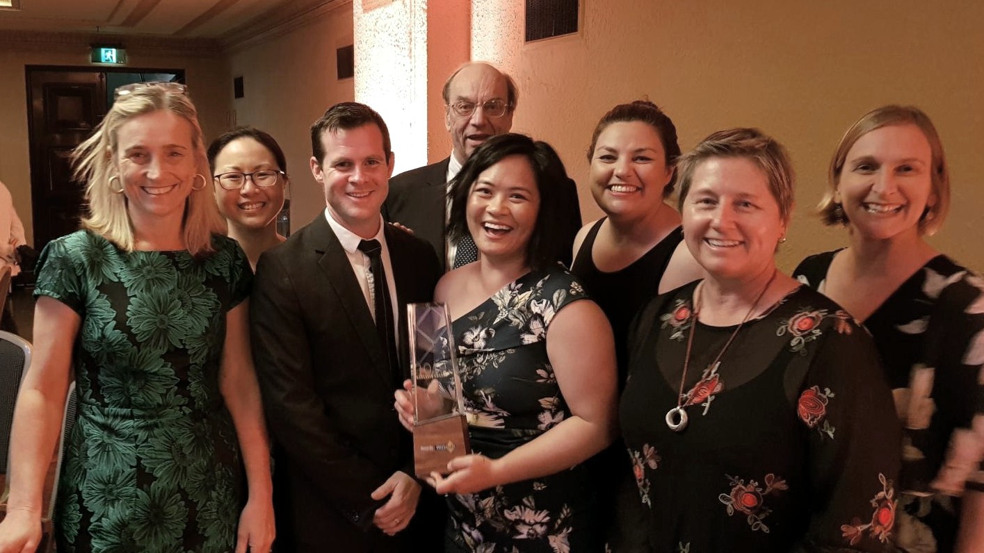 Winnie wins WorkSafe Award