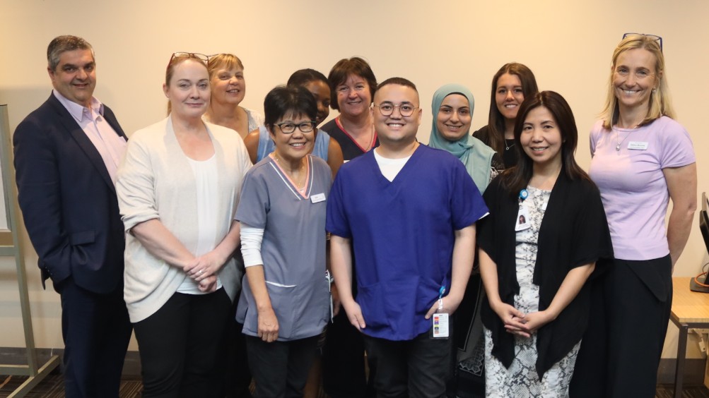 Our nurses at Giant Steps Conference