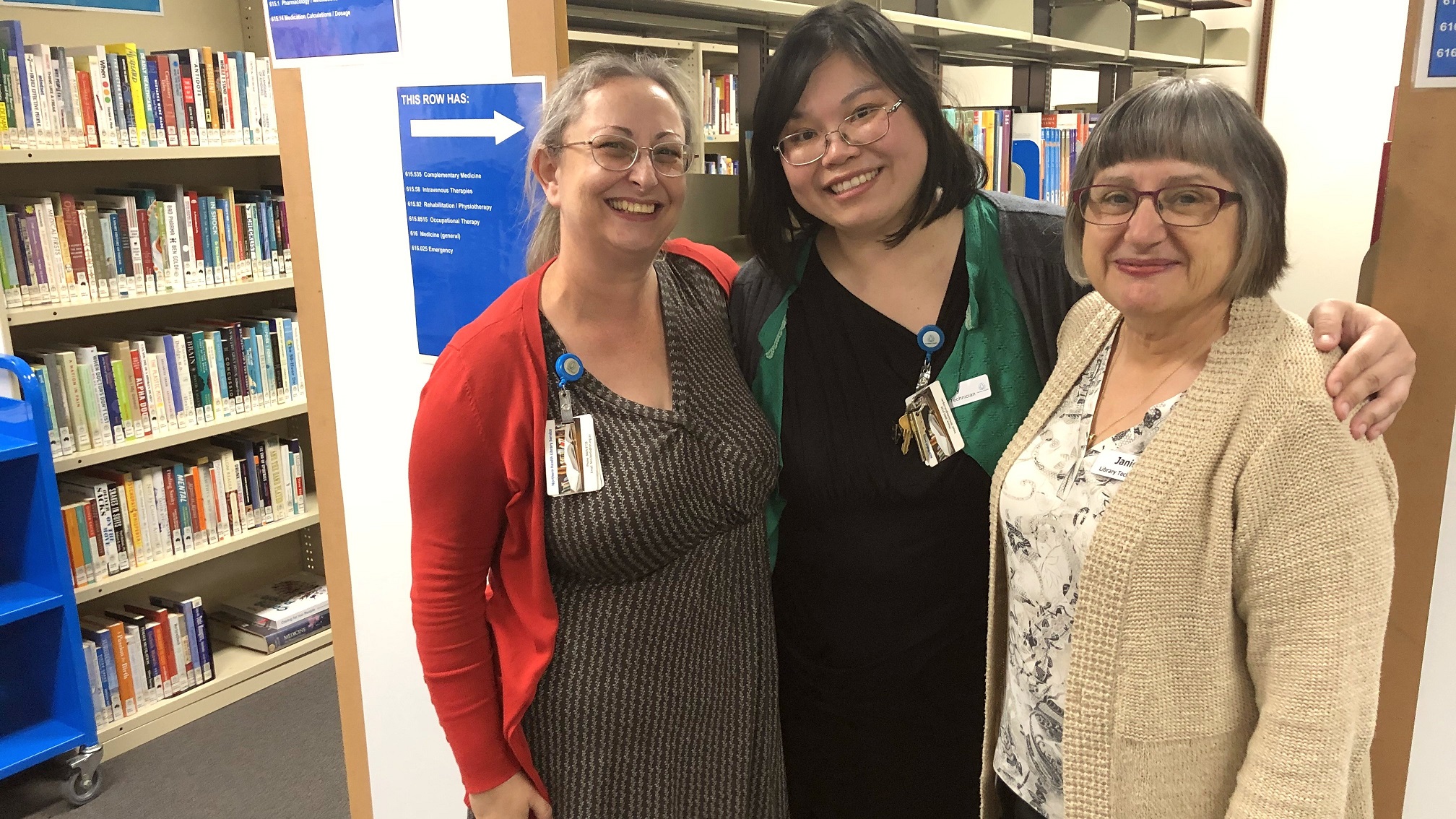 Library team going above and beyond