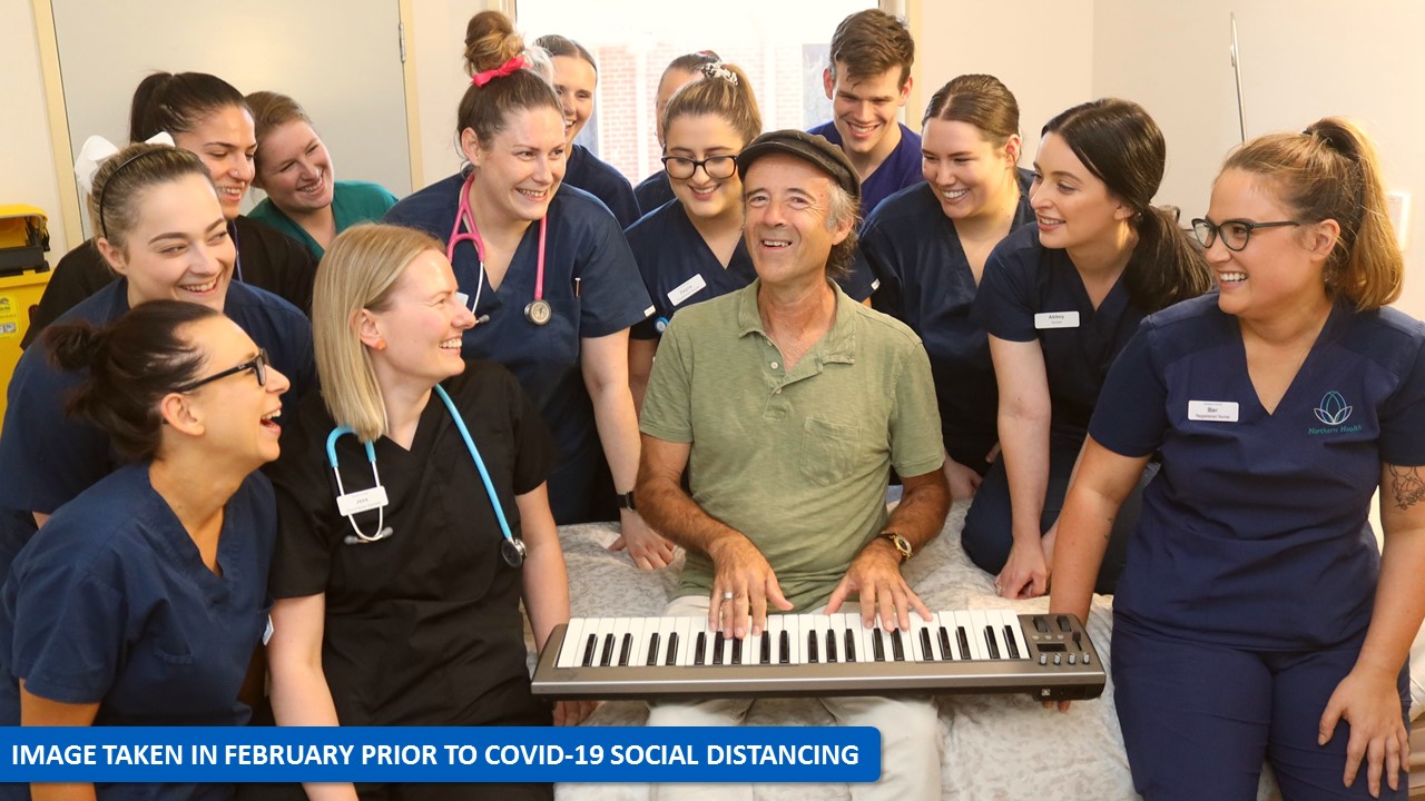 Northern Hospital the right tune for Martin Cox