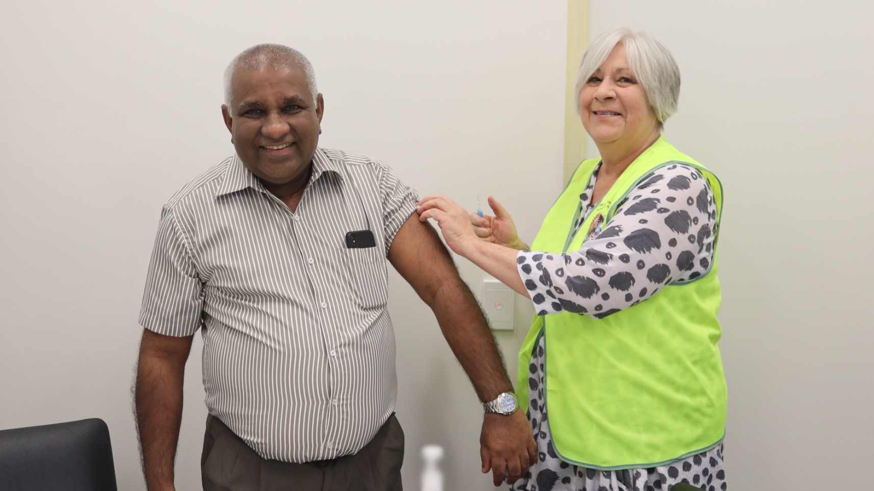 Staff flu vaccination starts today
