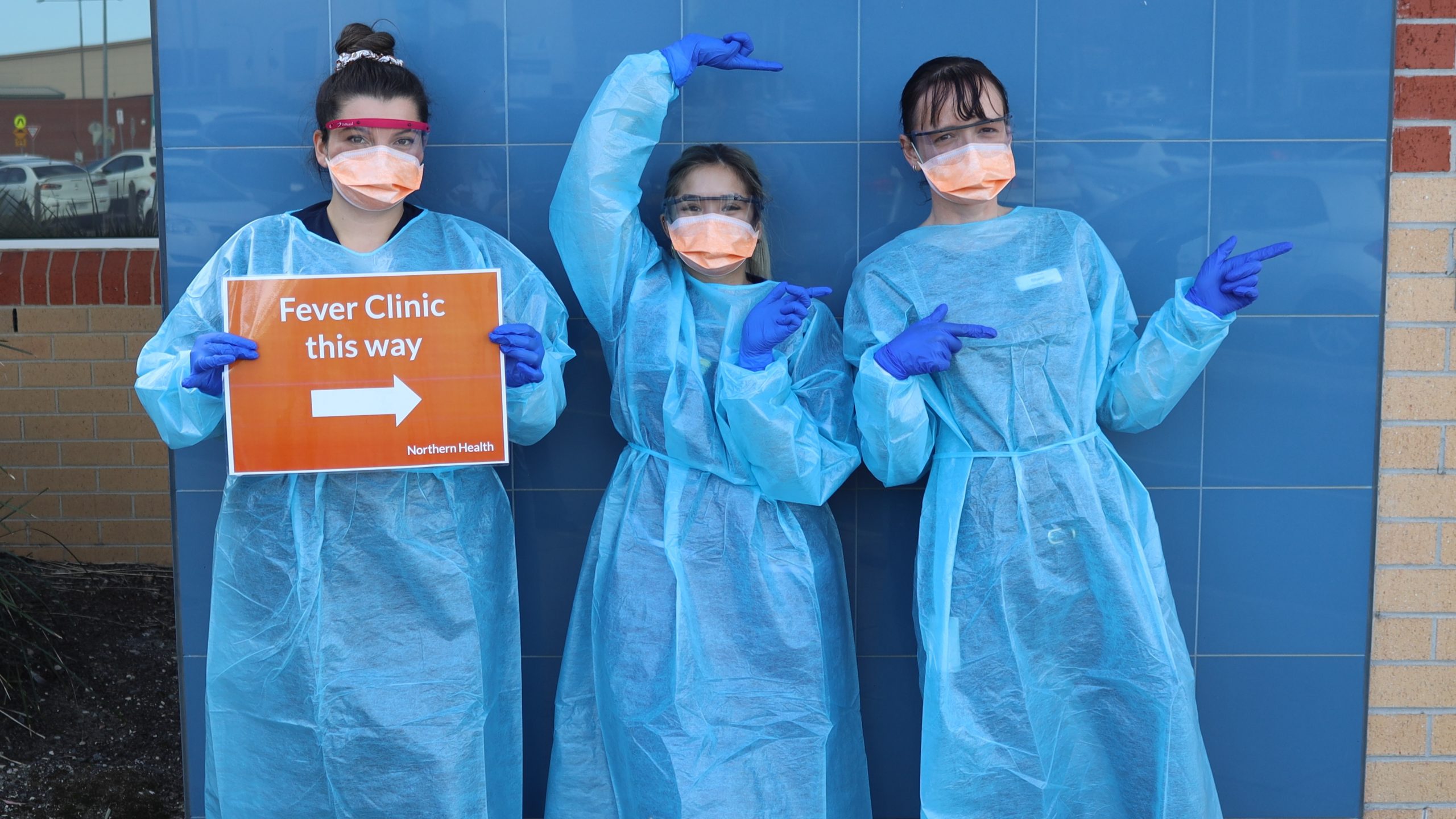 Fever Clinic team: looking after each other