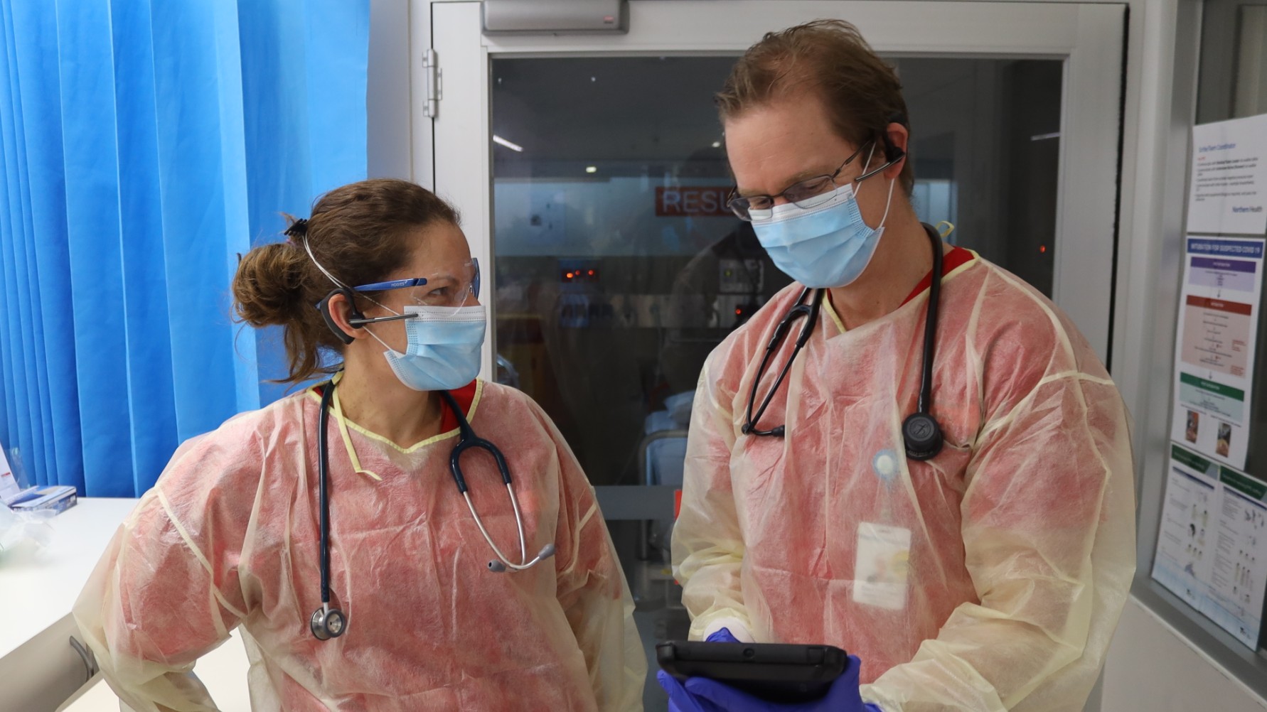 Communication without contamination: How Northern Health is protecting our health care workers