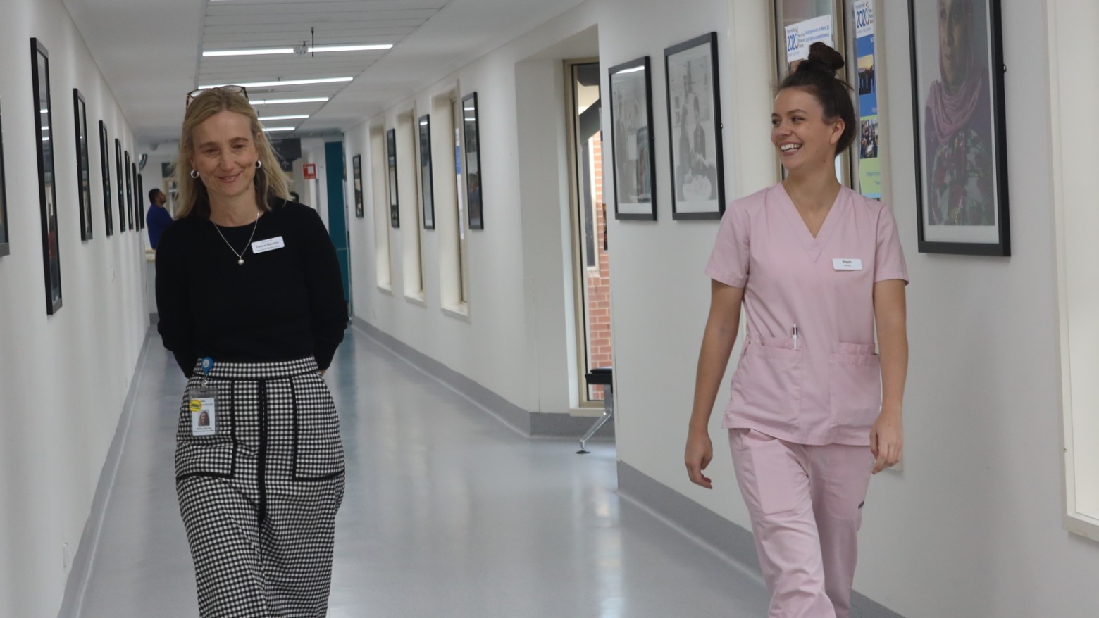 When the midwife at your birth becomes your boss