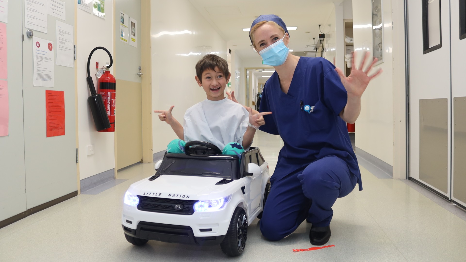 Kiddy Car arrives to theatre