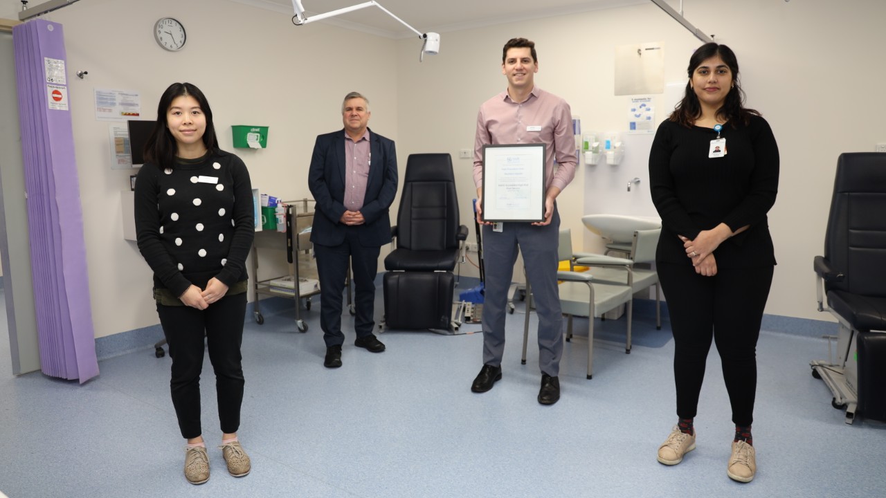 Foot Procedure Unit becomes NADC accredited