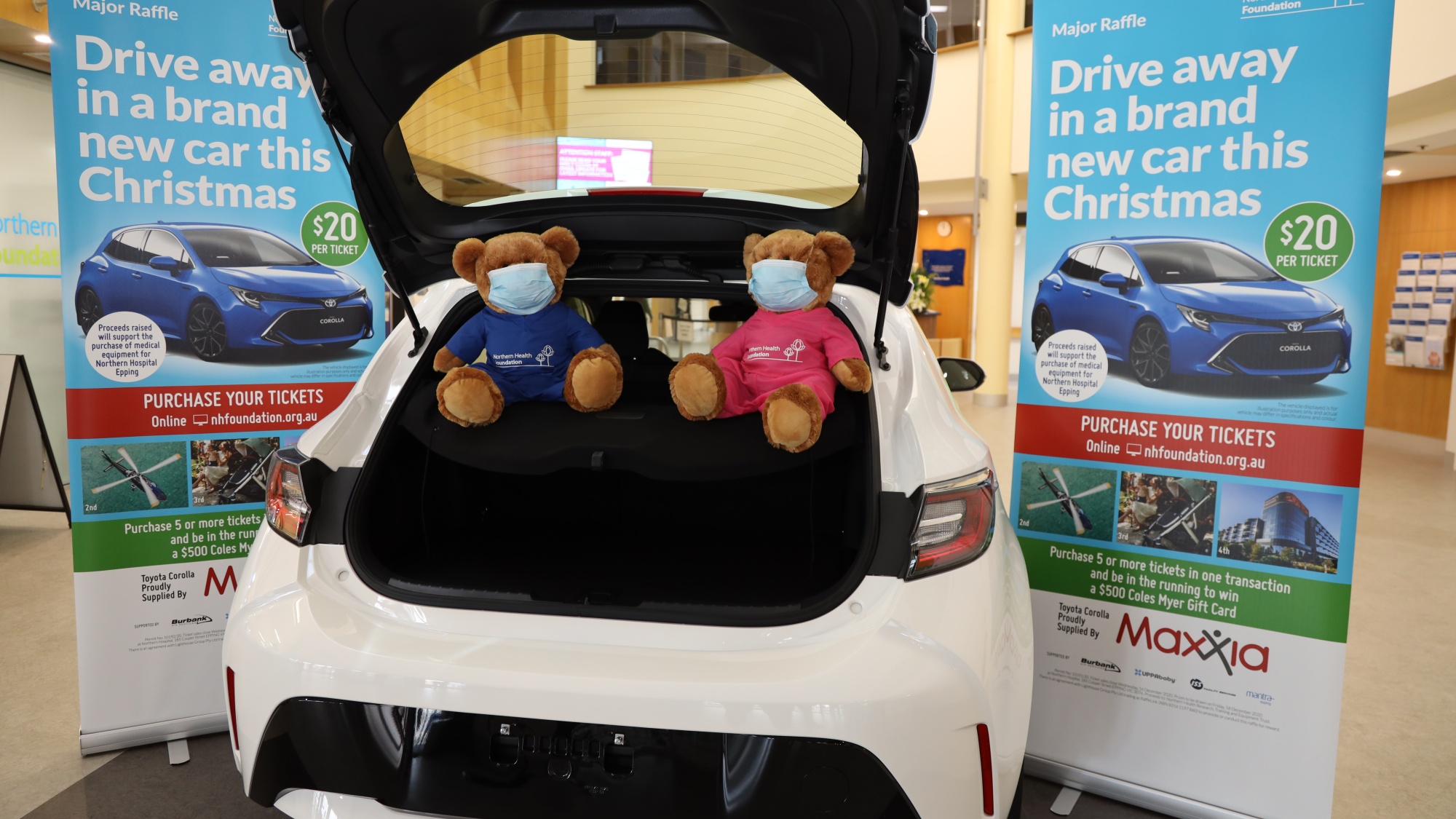 Only two weeks left to win a stunning new Toyota Corolla Hybrid!