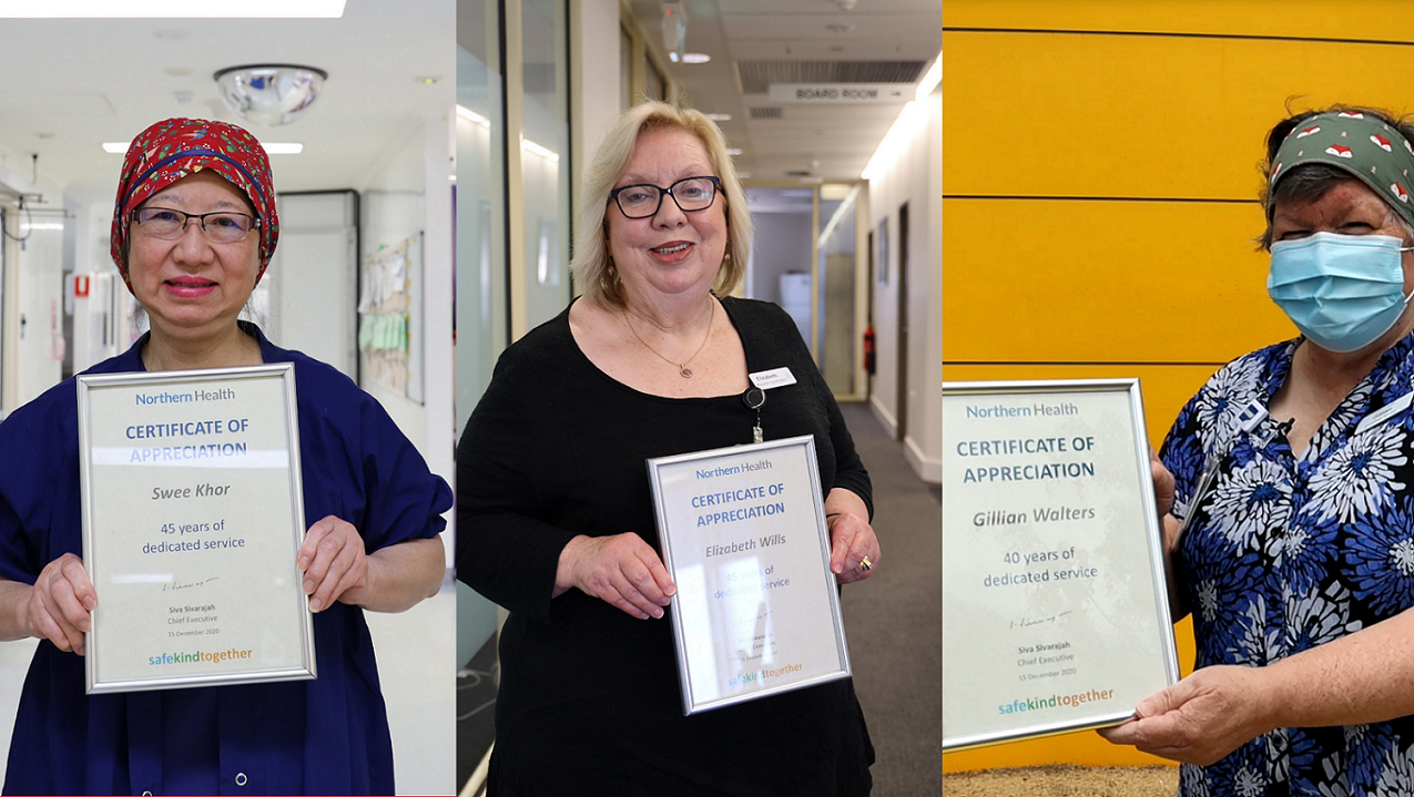 Congratulations to Length of Service Awards recipients