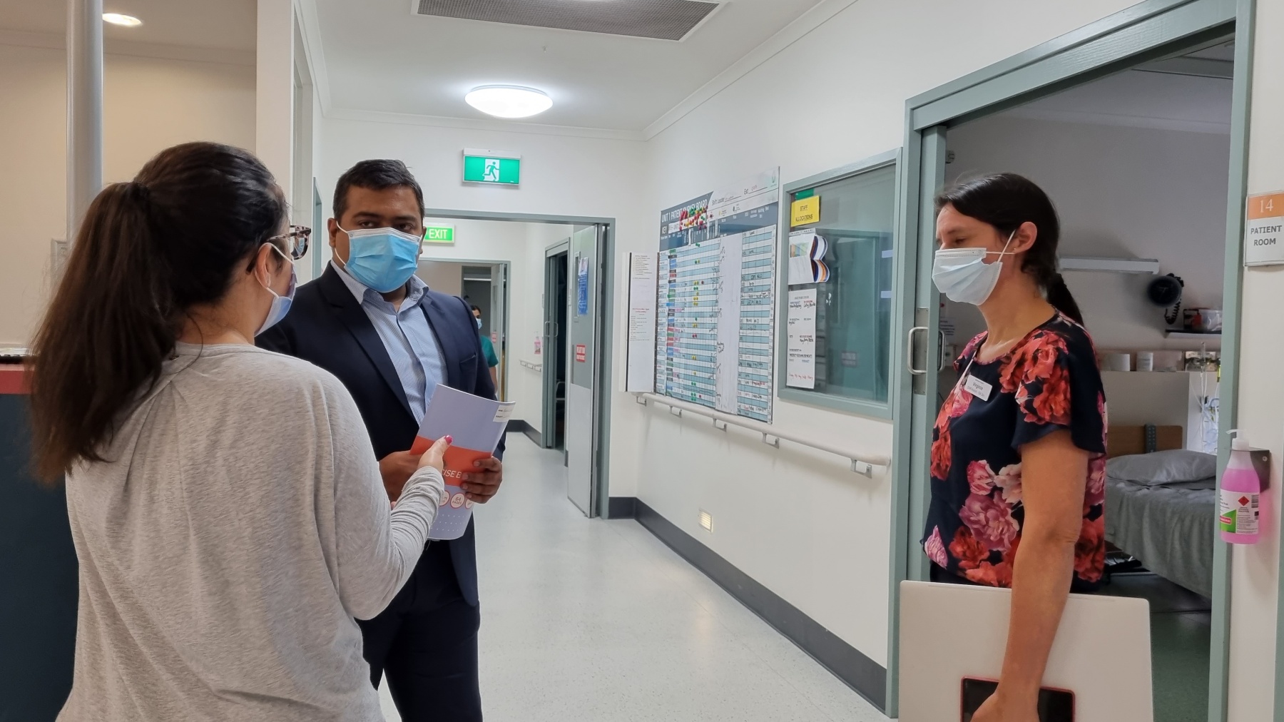 EMR team visits sites across Northern Health