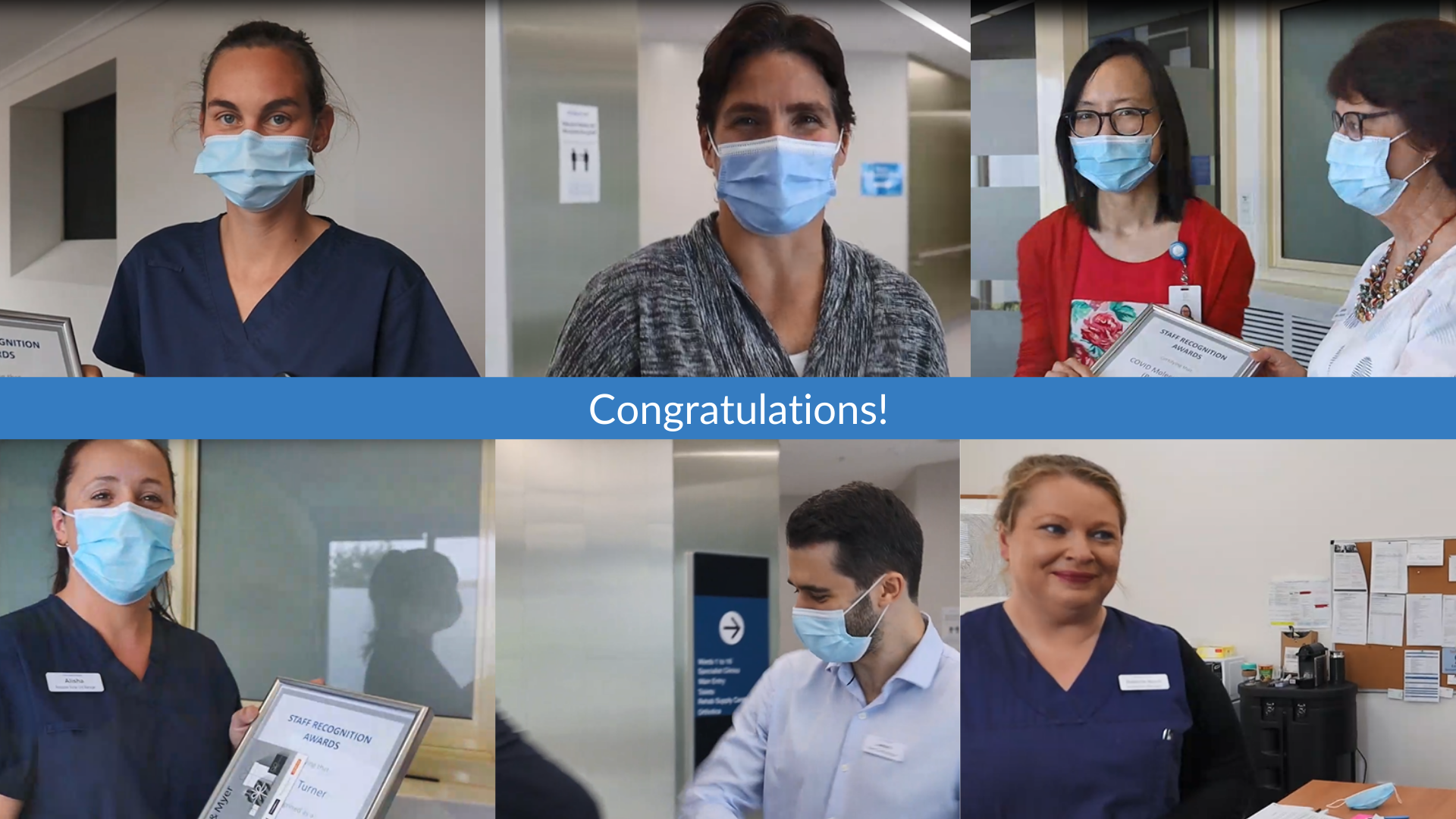 First Quarterly Staff Recognition Awards for 2021