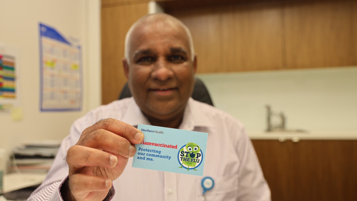 Staff flu vaccination starts