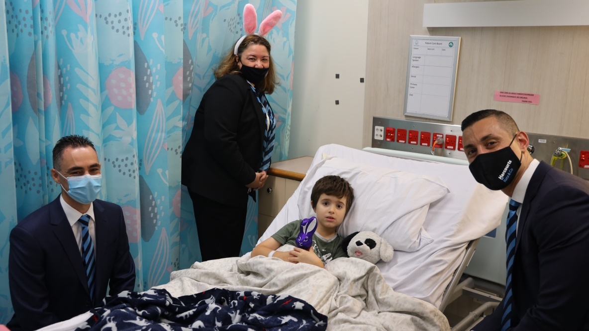 Egg-cellent time at the Children’s Ward