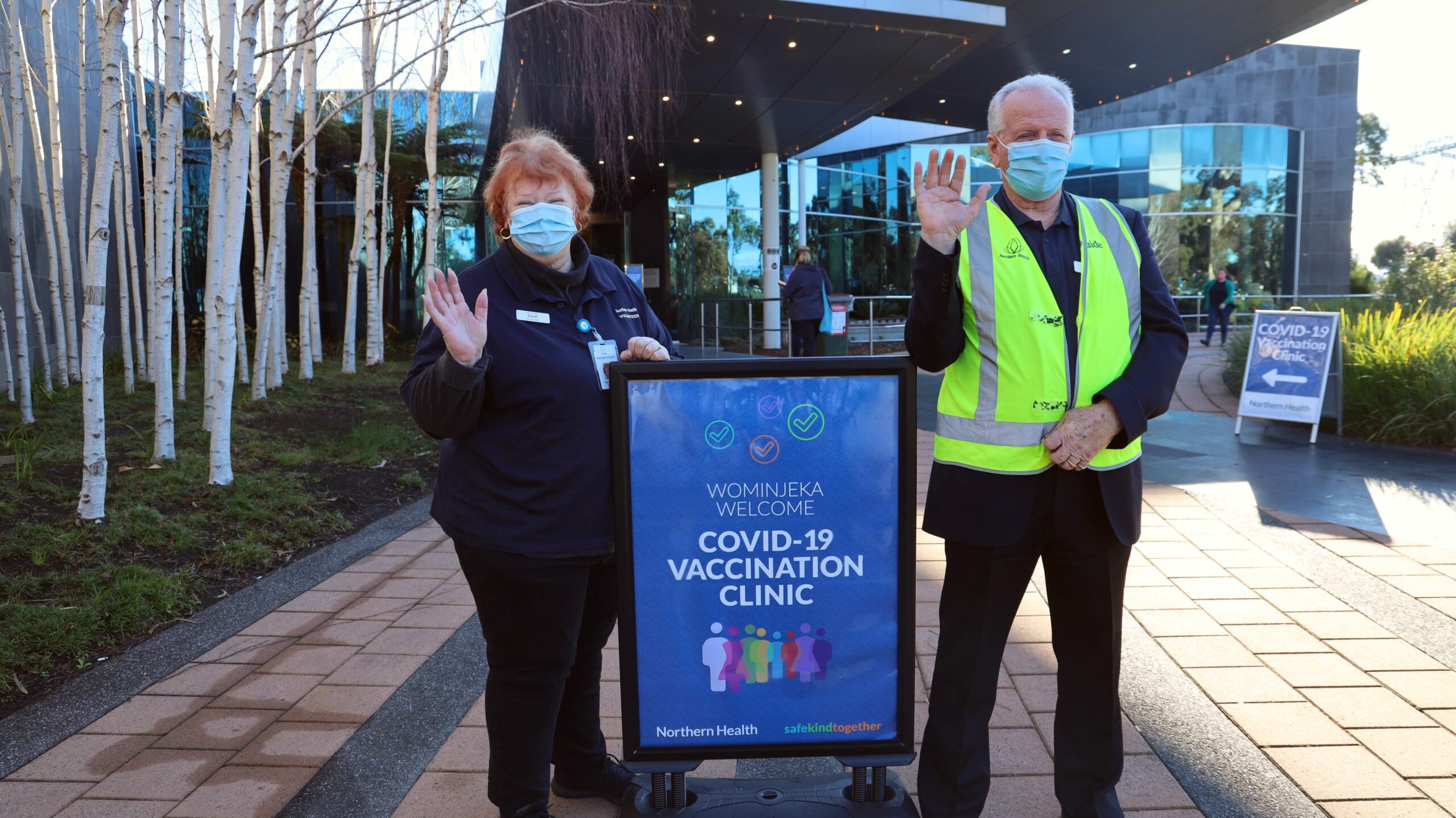 Volunteers helping to protect our community