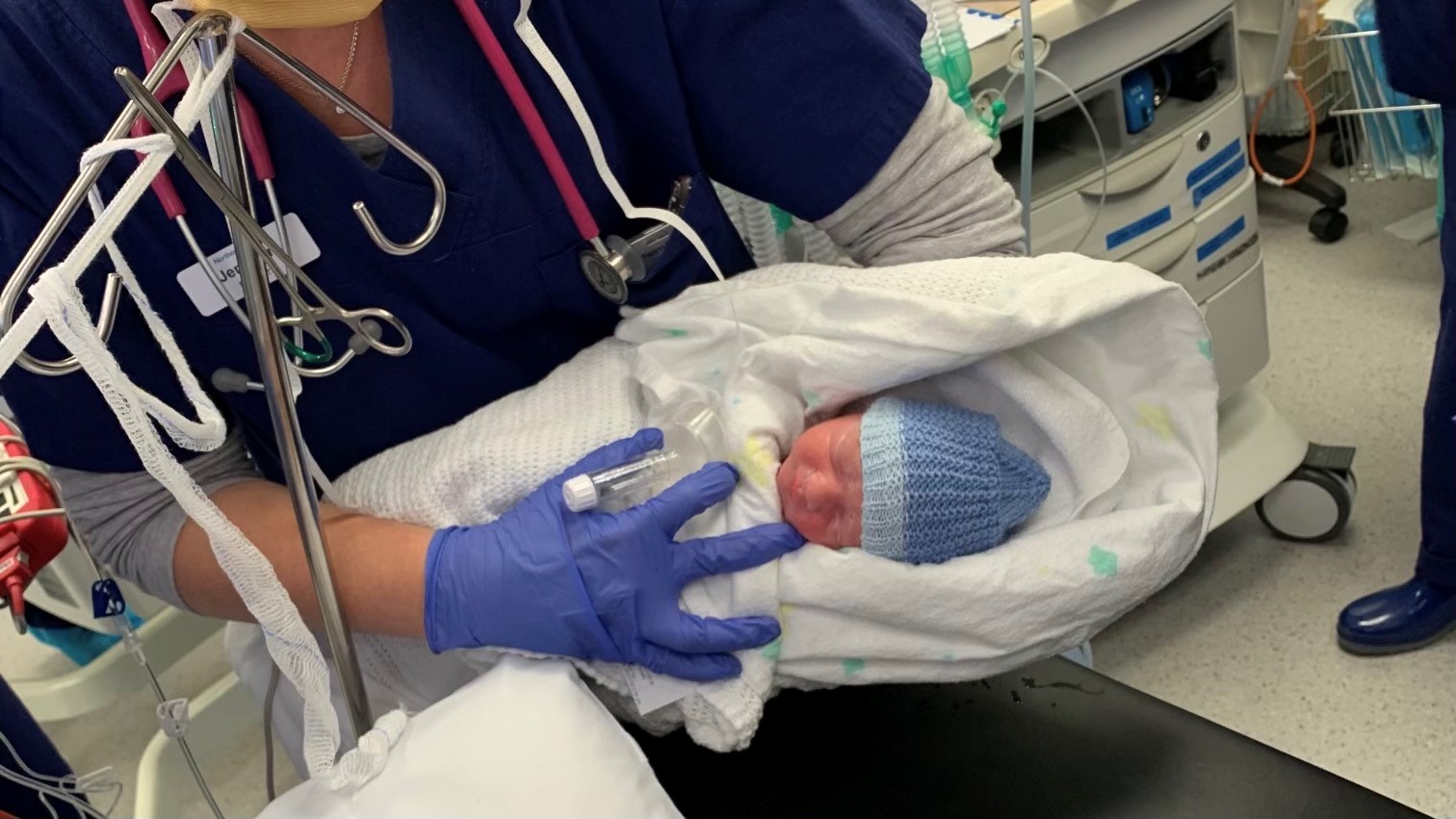 Knitting up a storm for our newborn babies