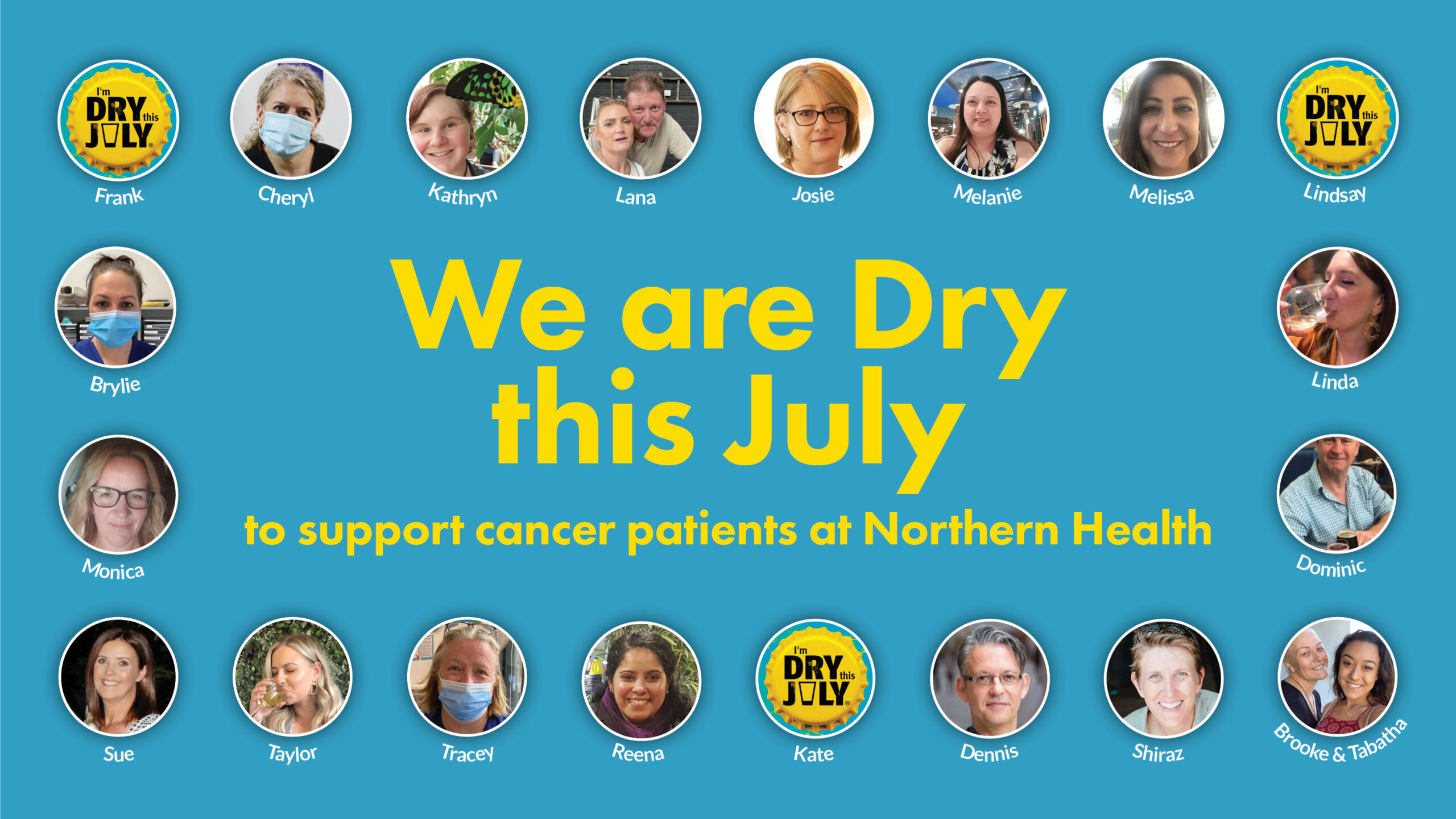 Northern Health is Dry this July!
