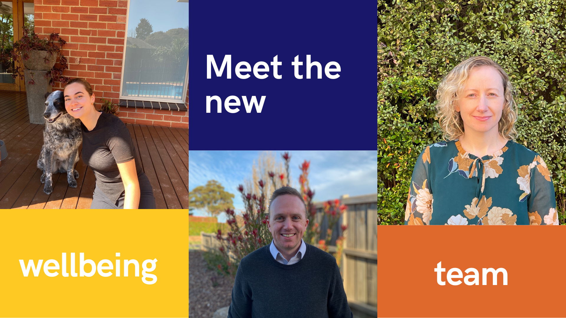 Meet your Wellbeing team