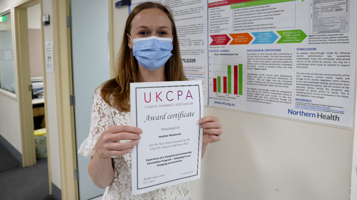 Pharmacy wins ‘Best Abstract’ and ‘Best Poster’ Awards at UK Conference