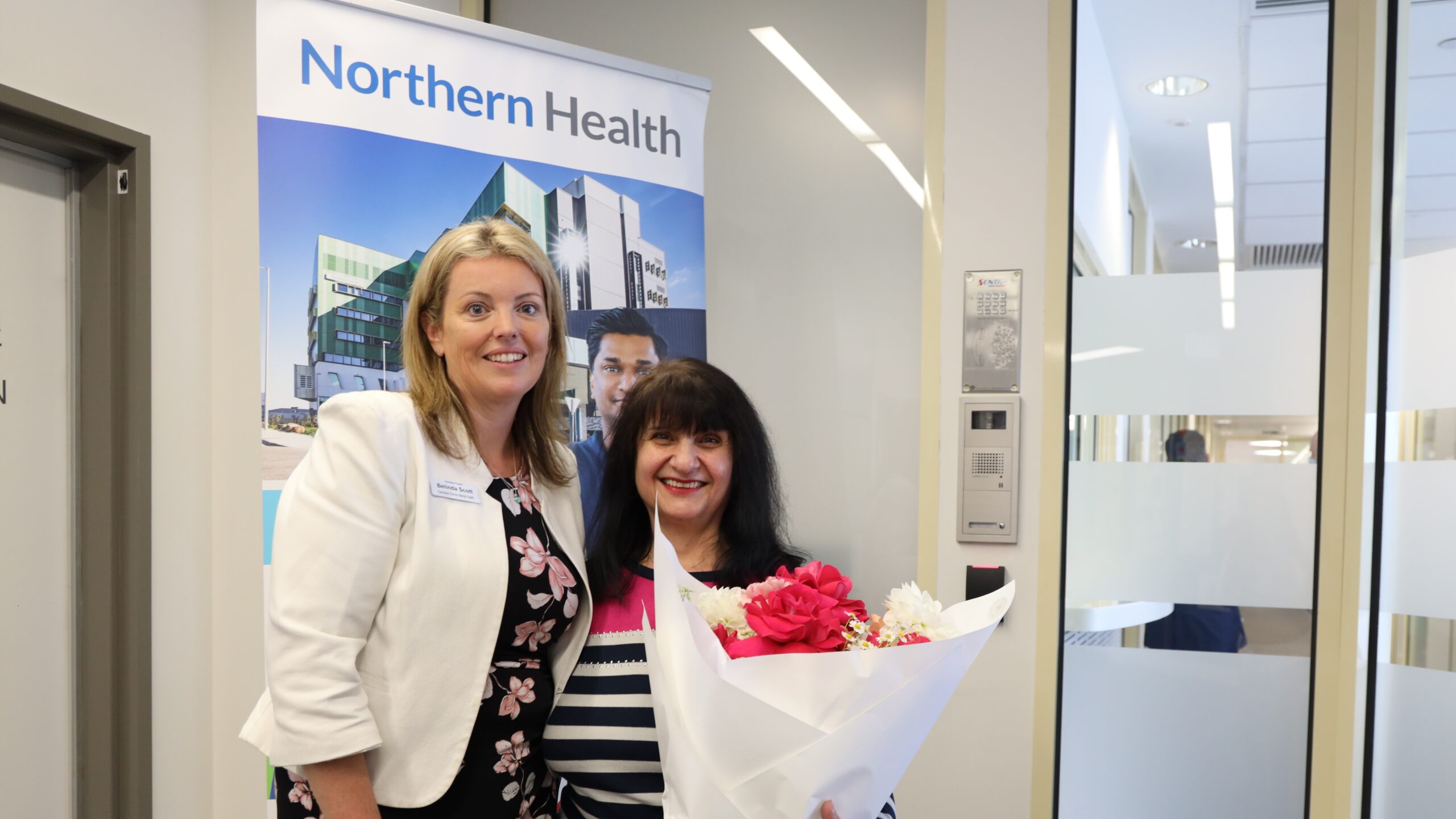 Northern Health staff celebrating years of service