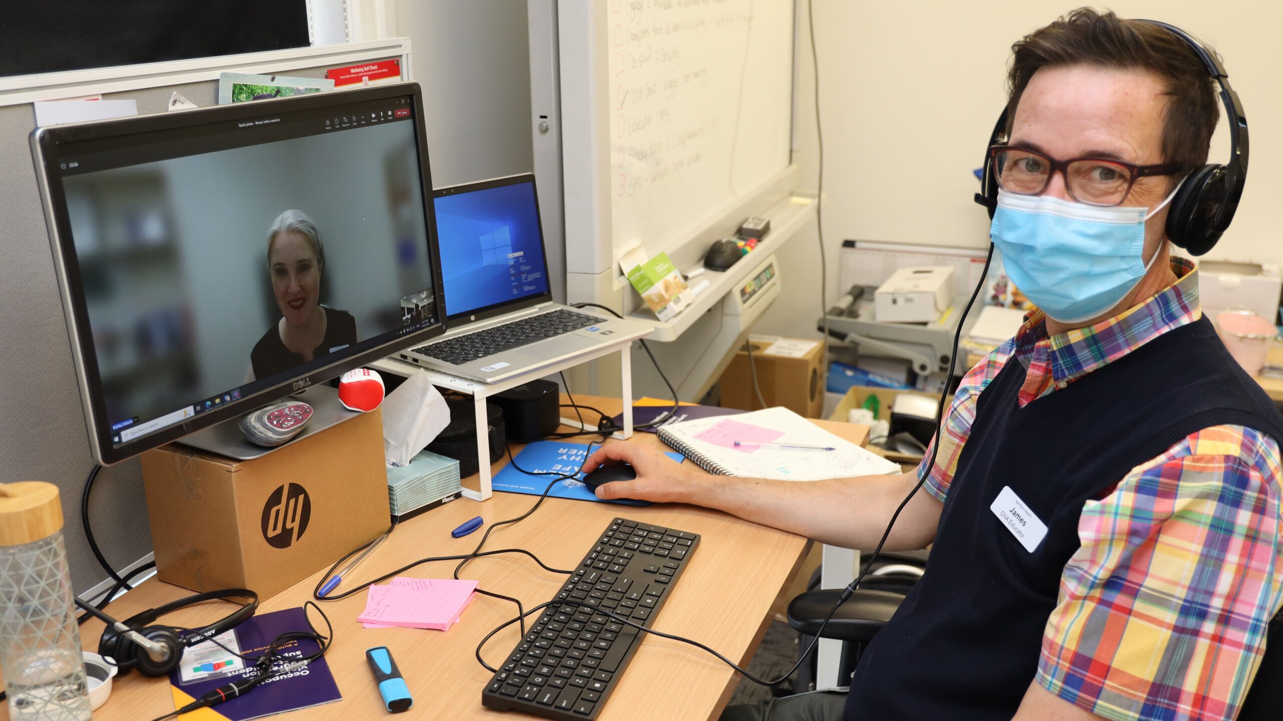 Drop in at the library – online