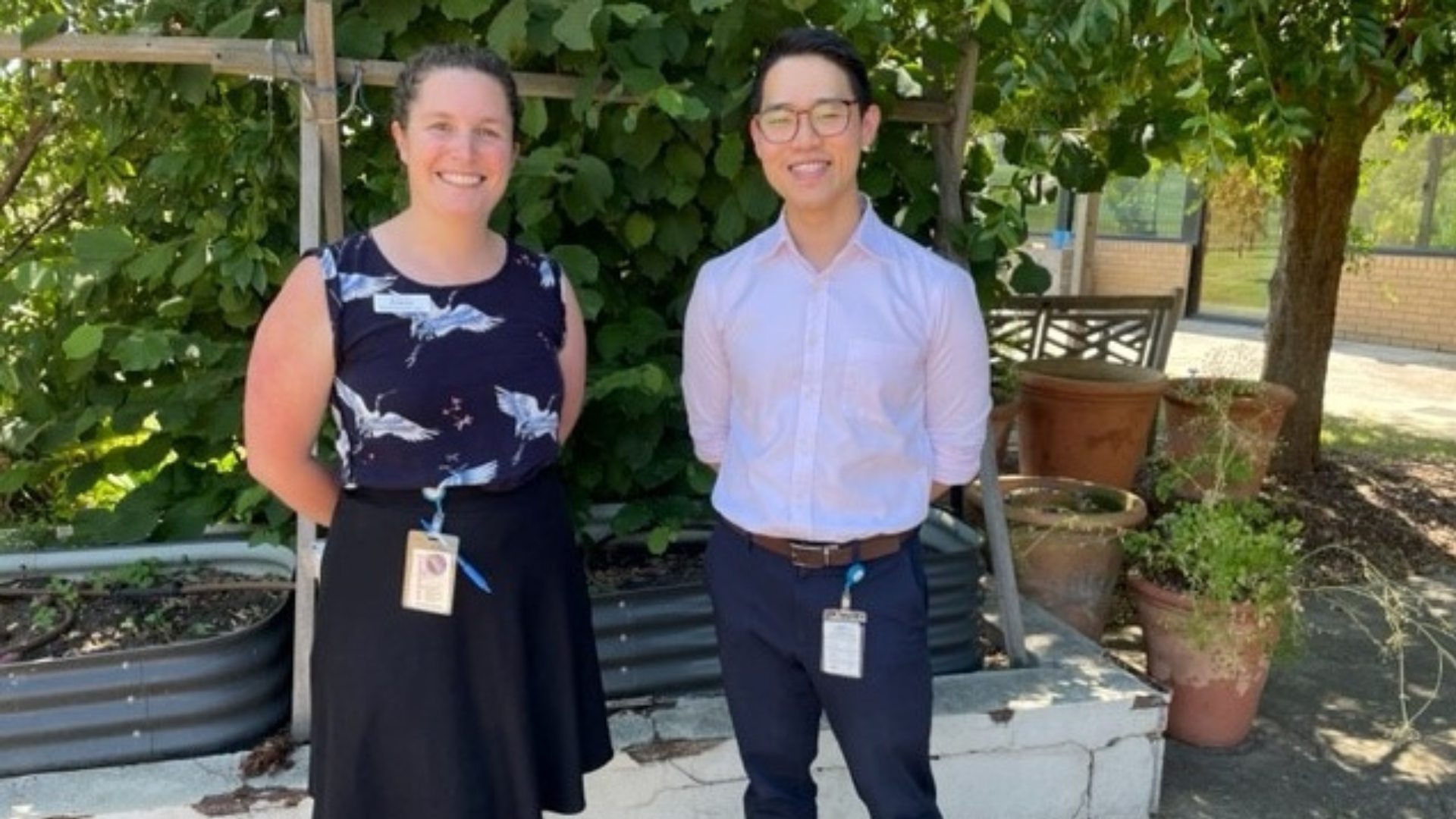 Ryan Hon and Andrea Clarke: SCV Fellowships
