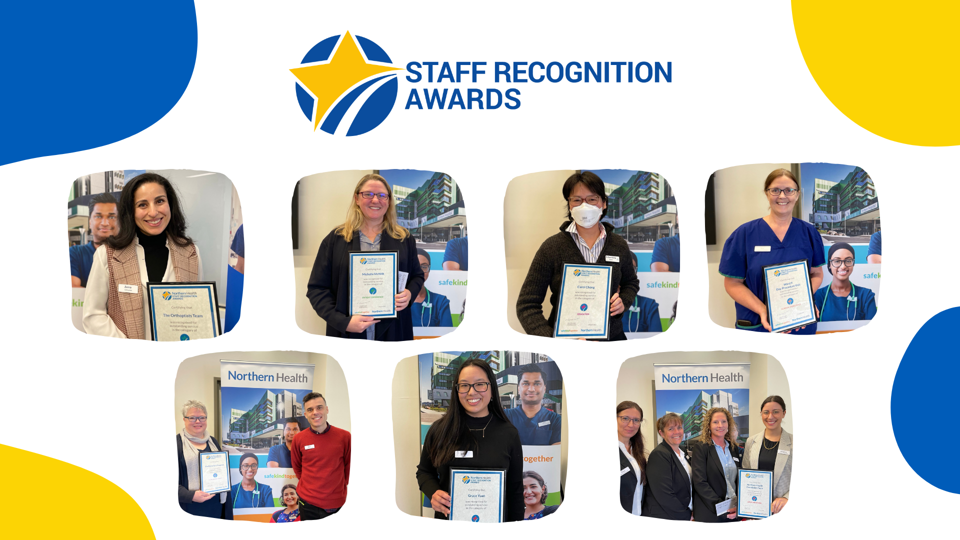Quarterly Staff Recognition Awards