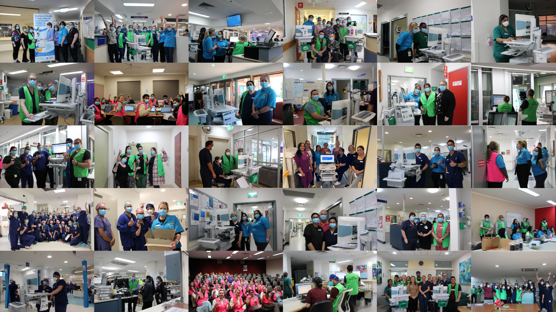 Northern Hospital Epping is fully live with the EMR!
