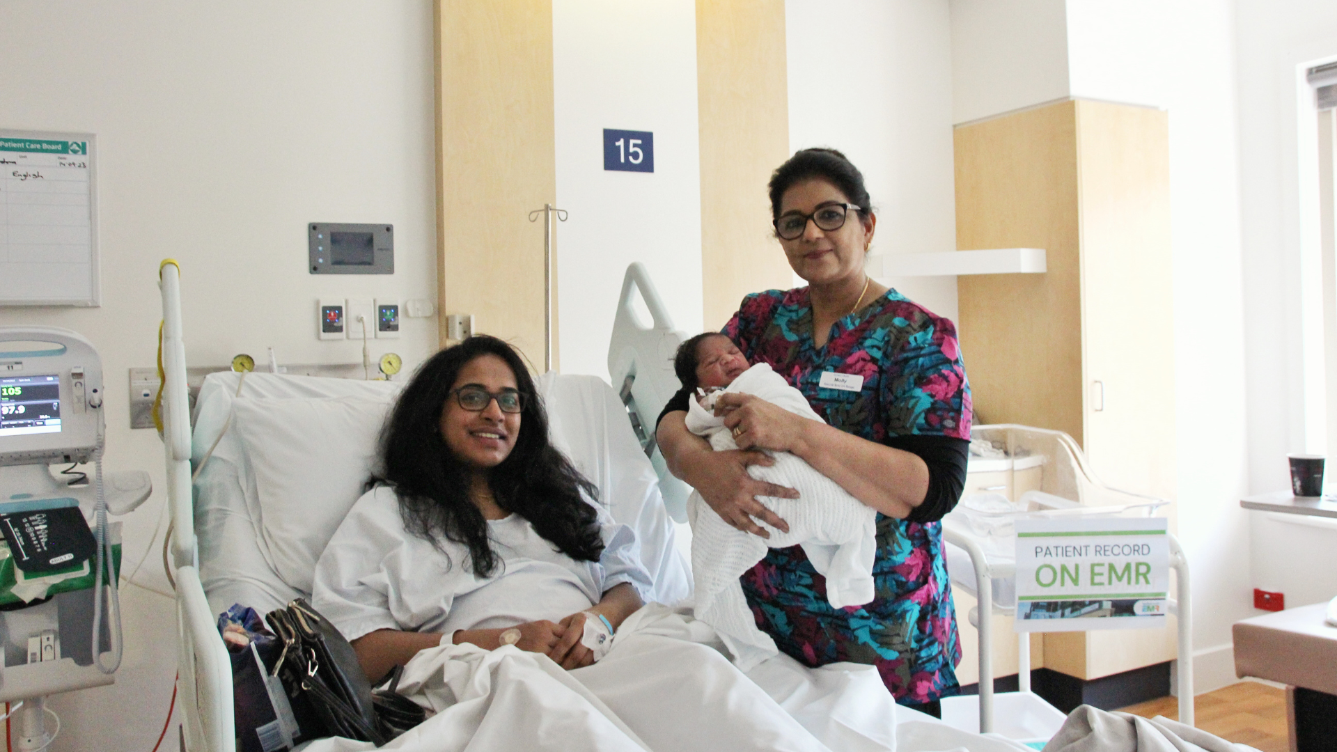 Northern Health welcomes our first EMR baby!