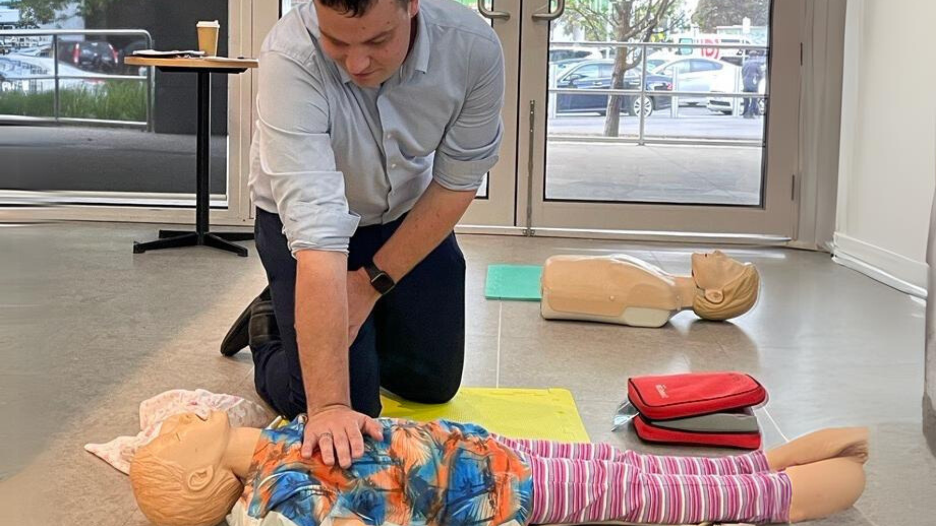 Call, Push, Shock – it could save a life!
