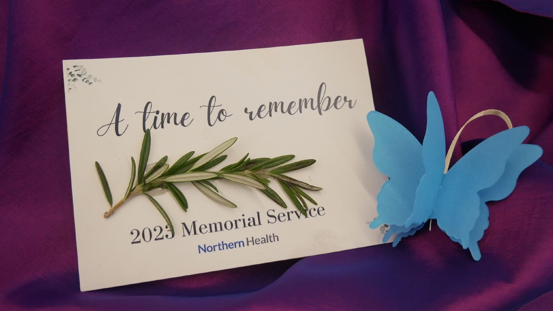 A time to remember: Northern Health Memorial Service