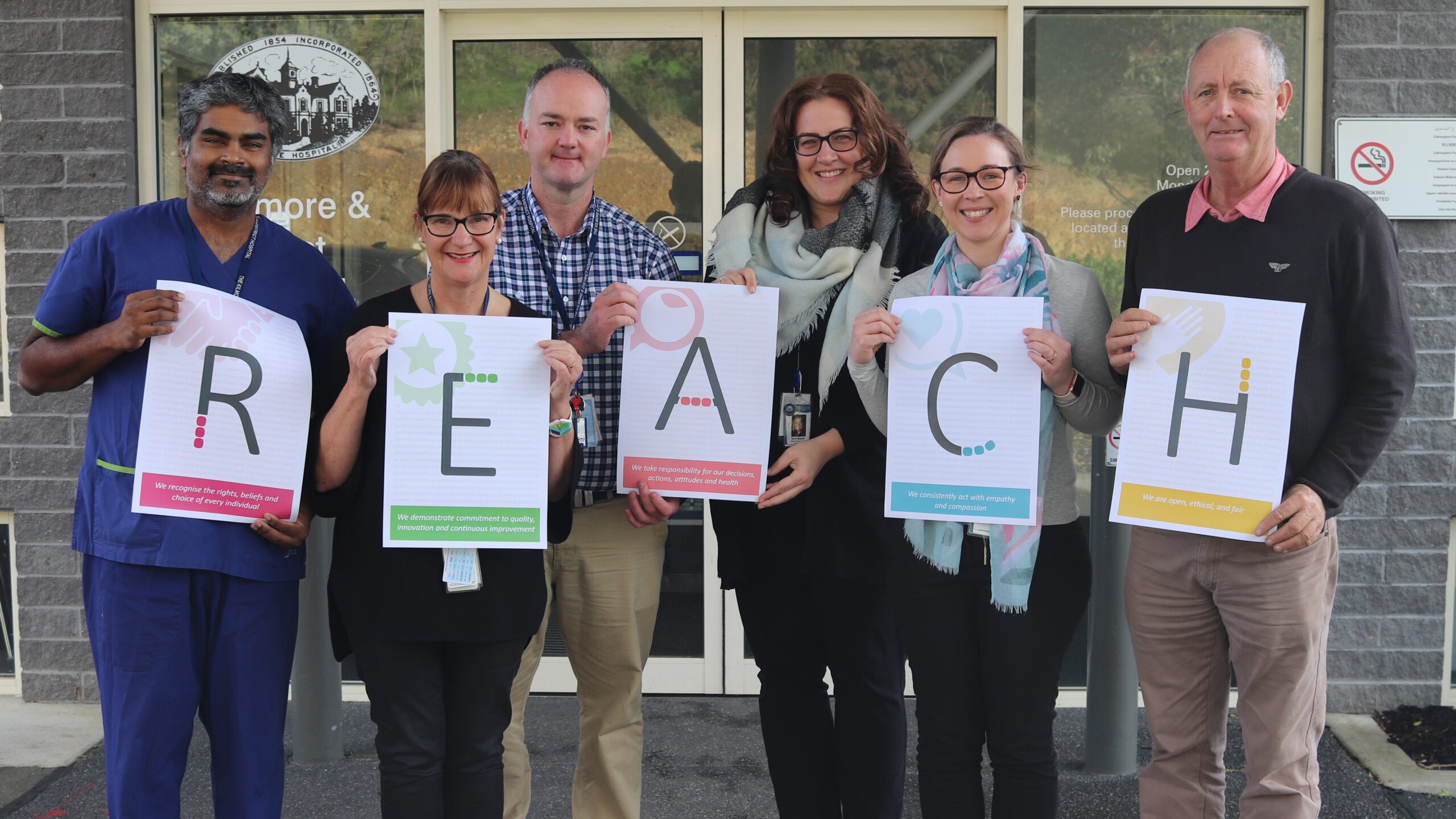 Reaching staff achievements at Kilmore District Hospital