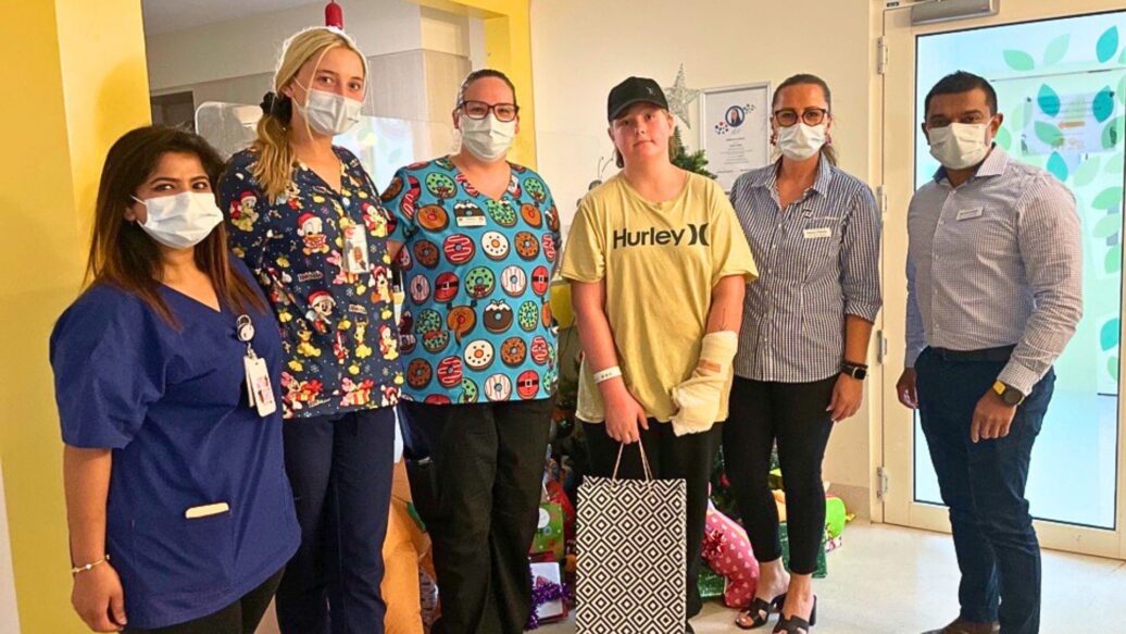 Orbiting Santa’s Sleigh: ISS delivers Christmas gifts to little patients at the Children’s Ward