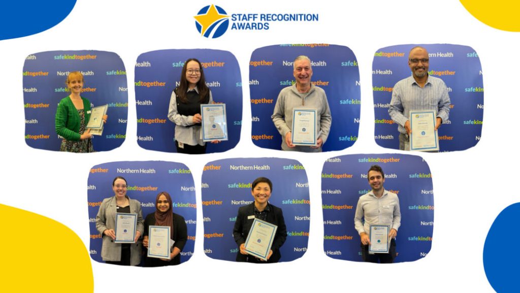 Quarterly Staff Recognition Awards – Northern Health