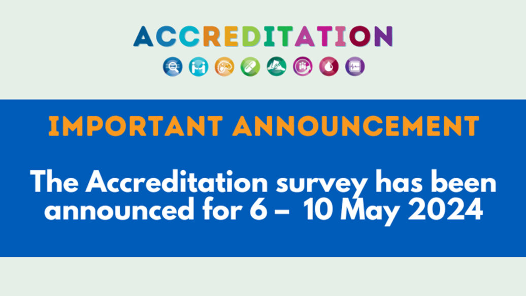 Accreditation Ready Anytime – 6 – 10 May 2024