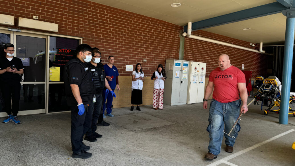 Enhancing preparedness: Code Black Sim in ED