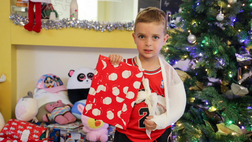 ISS Facilities Service brings joy to young hearts