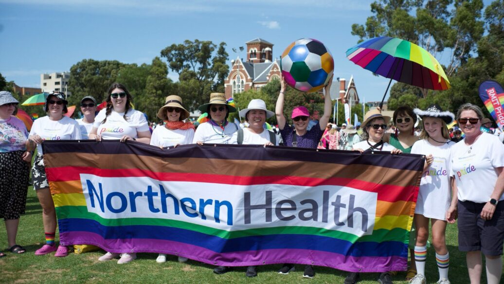 Marching with pride and colour