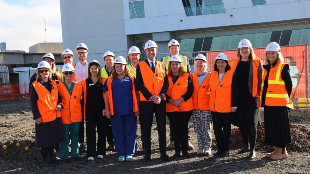 Construction begins on the Ambulatory Care Centre